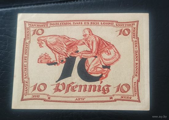 Нотгельд 10 пфеннигов