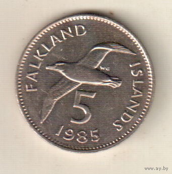Фолклендские острова 5 пенс 1982