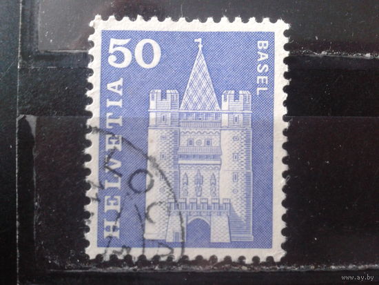 Швейцария 1960 Стандарт, здание в Базеле