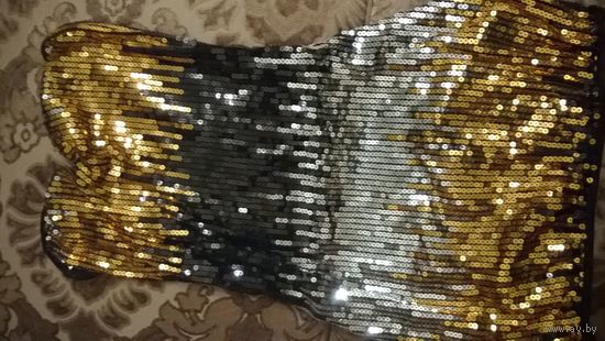 Новое золотое платье