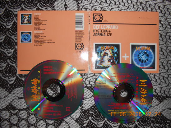 Def Leppard – Hysteria + Adrenalize / 2 For 1 CD