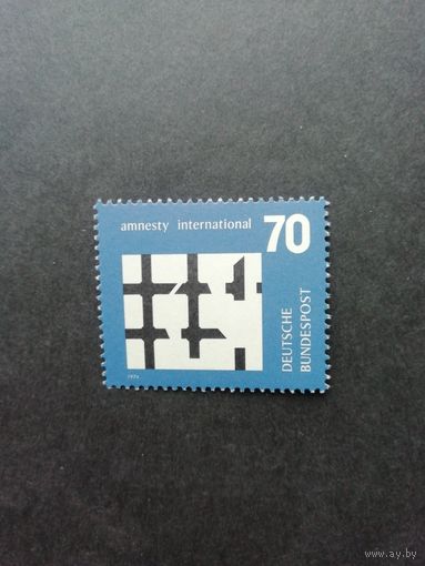 ФРГ 1974 Марка "Международная амнистия" (чистая**) Мi.814