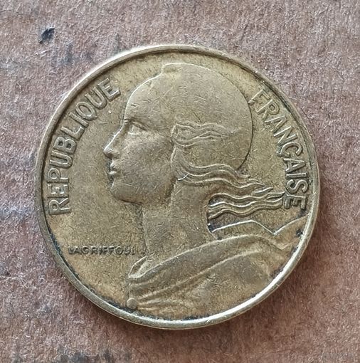 Франция 10 сантимов, 1978 г., KM# 929