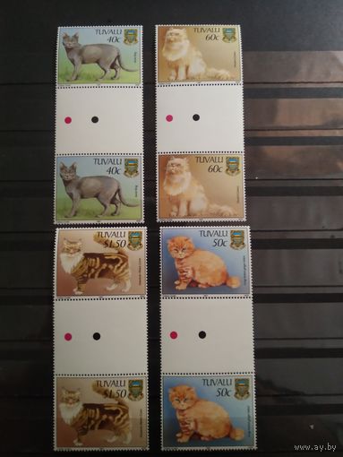 Тувалу. 1997 г. Кошки.