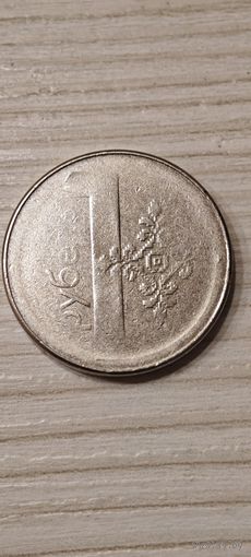 1 рубль, 2009 г. Нацбанк Беларуси, монета с непрочеканом