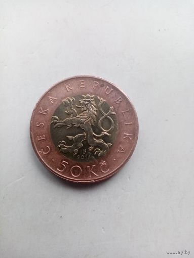 ЧЕХИЯ 50 КРОН 2018 ГОД