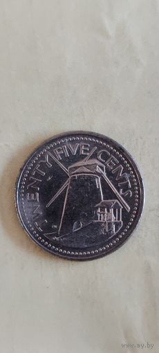 Барбадос 25 цент 2006