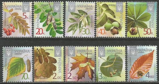 Украина. 8-й стандарт. 2012г. Mi#1212-17 II,1221-24 II.