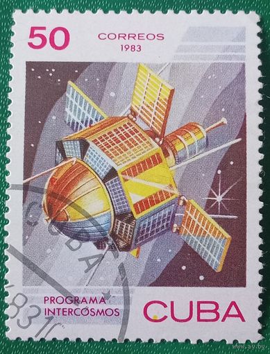 Куба 1983. Программа Интеркосмос. Научный спутник типа АУОС