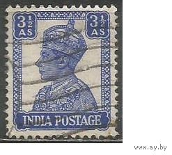 Индия. Король Георг VI. 1941г. Mi#173.