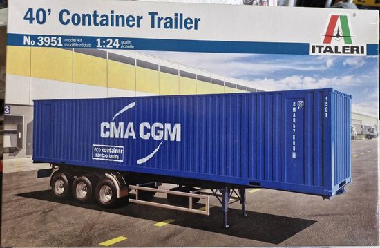 Сборные модели грузовиков. Italeri 3951   Масштаб 1:24