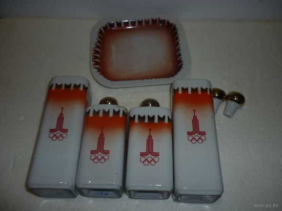 Набор Для Специй Олимпиада Фарфор МФЗ СССР
