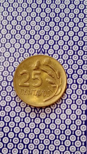 Перу 25 сентаво 1972