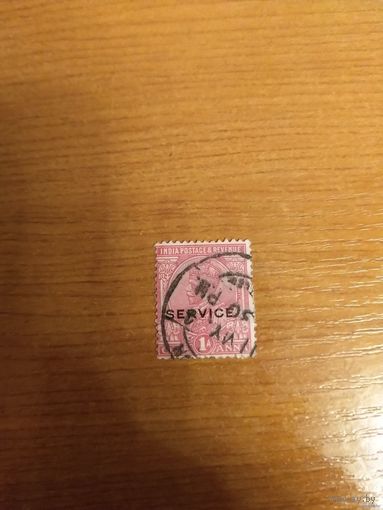 Британская колония Индия служебная король (5-2)