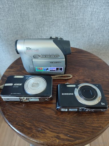 Фотоаппараты и видеокамера цифровые