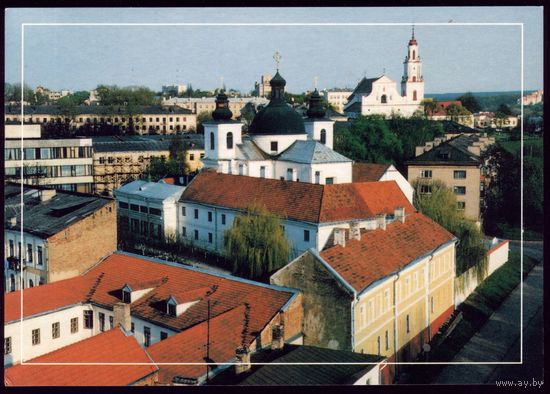 2002 год Гродно Вид с пожарной каланчи