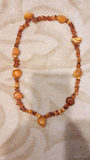 Янтарные бусы. СССР