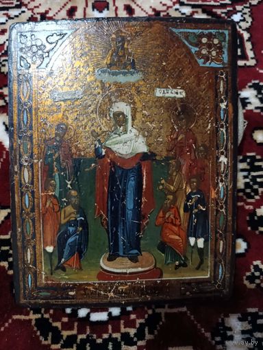 Икона "Всех скорбящих радость", конец 19 века