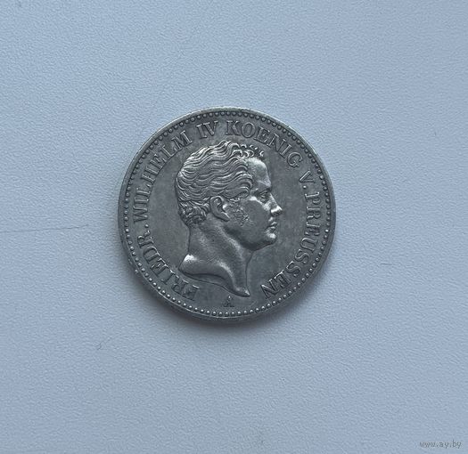 ПРУССИЯ  талер 1841 г. (Тираж 50000 экз.)