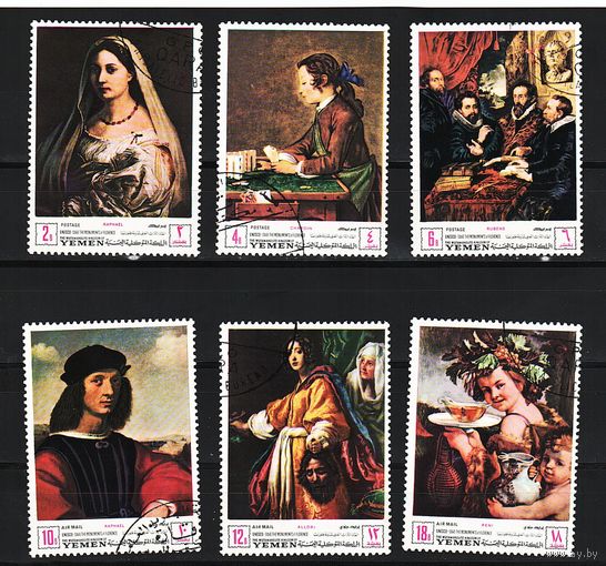 Йемен Королевство 1968, Флорентийское искусство, Mi 9,02, И017