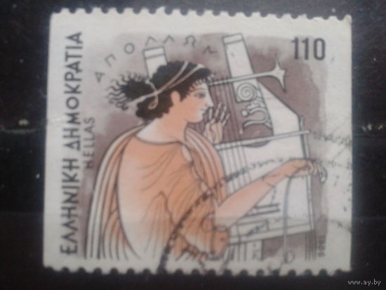 Греция 1986 Стандарт, бог Аполлон