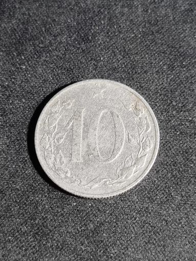 Чехословакия 10 геллеров 1953