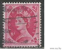 Британия. Королева Елизавета II. 1953г. Mi#267.