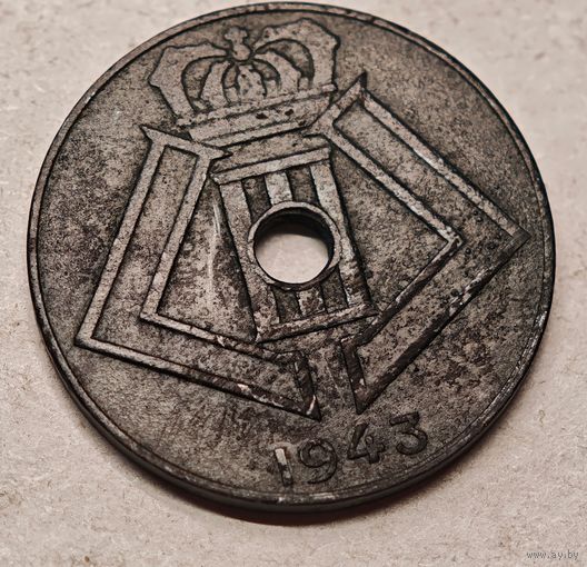 1943 год 10 сантим Бельгия
