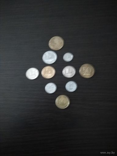 Монеты(в лоте 10шт)