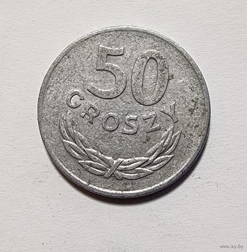 Польша 50 грошей, 1974
