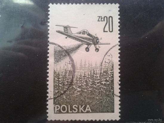 Польша 1977, Стандарт,  сельская авиация