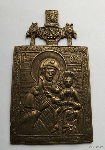 Икона Смоленской божьей матери одигитрии.