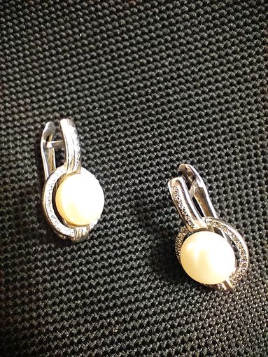 Серьги серебро 925