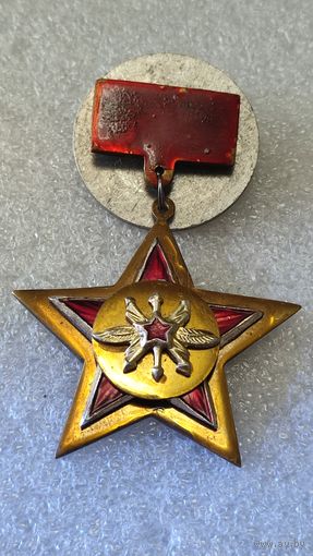 Знак значок дембельское творчество,звезда бронза