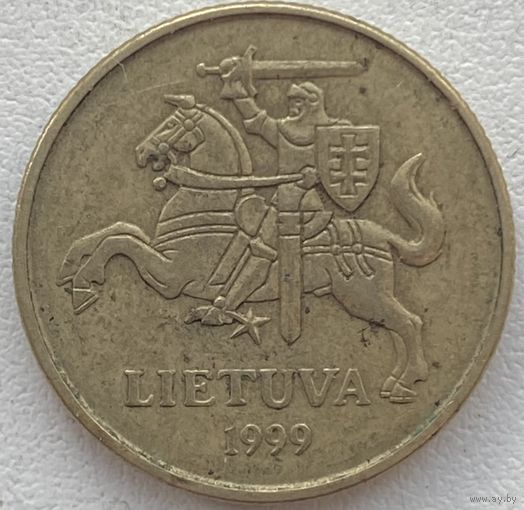 Литва 20 центов 1999 г.