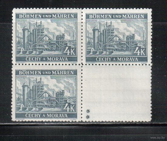 Германия(Оккупация Боснии и Моравии)-1939,(Мих.34 ) **  , Стандарт, Война,Завод, Острава