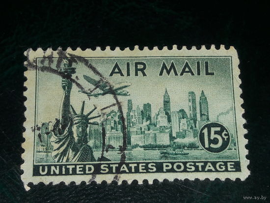 США 1947 Авиапочта. Статуя Свободы