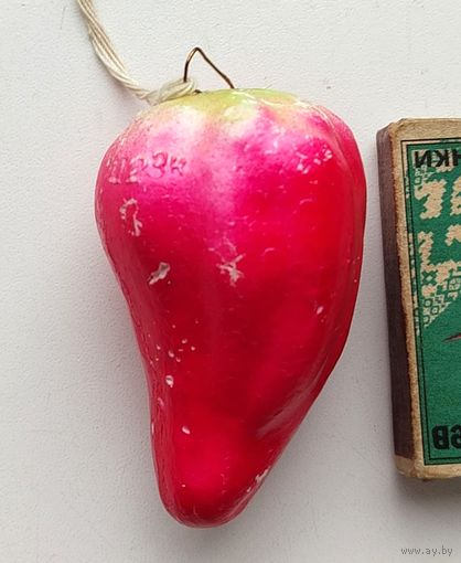 Ёлочная игрушка. Перец.