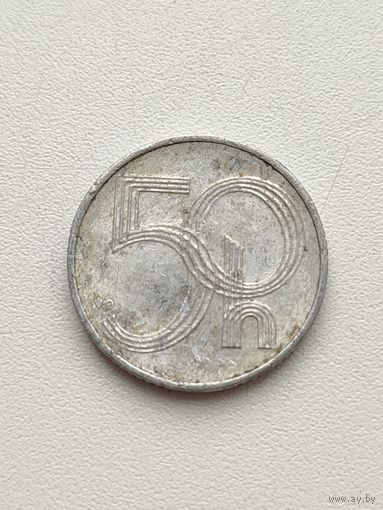 Чехия. 50 геллеров 1993 года.