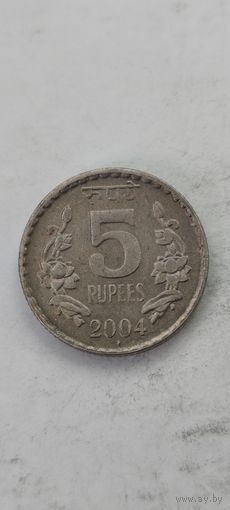 Индия 5 рупий 2004