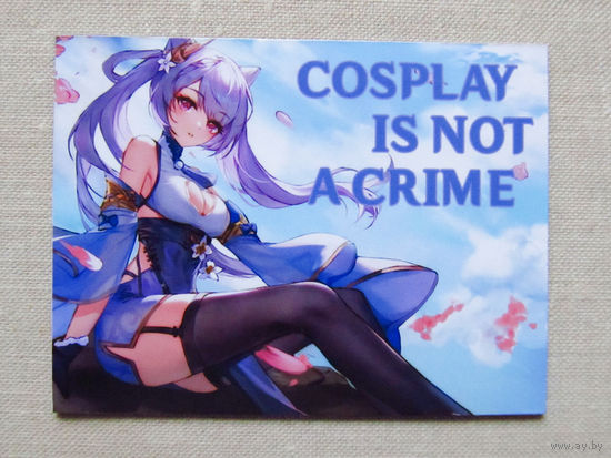 Магнит на холодильник Магнитик на холодильник Cosplay is not a Crime Размер 50 * 65 мм