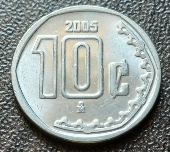 Мексика 10 сентаво, 2005    ( 1-3-4 )
