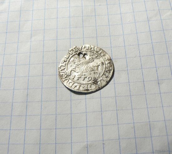 Полугрош 1559, Жигимонт Август, Вильно.