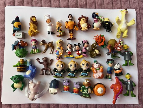 Игрушки киндер сюрприз старые