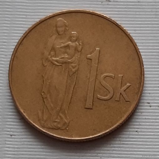 1 крона 1993 г. Словакия