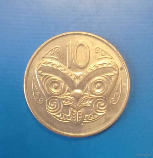 Новая Зеландия 10 центов 1970 год