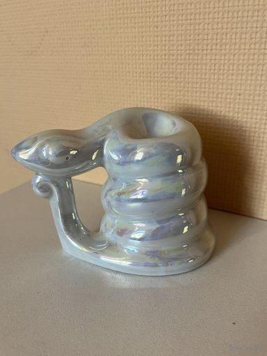 Фарфор. Статуэтка "Змея" Добруш.  АУКЦИОН не с рубля без МПЦ.