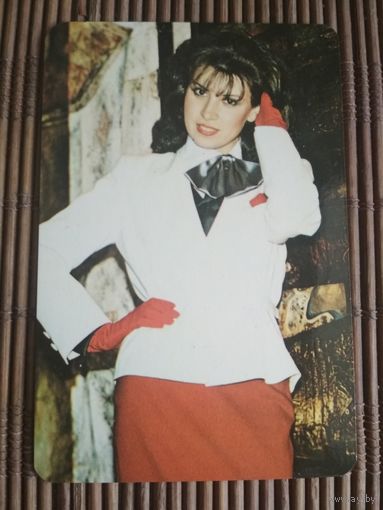 Карманный календарик.1985 год. Миниегпром РСФСР