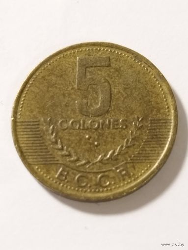 Коста Рика 5 колон 2001