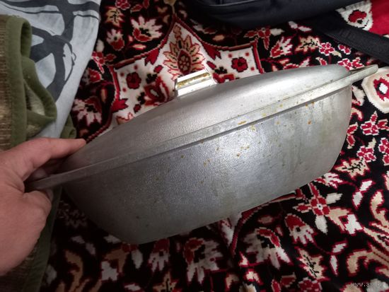 Утятница СССР (2) тяжелый аллюминий